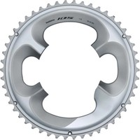 Shimano Kettenblatt 105 FC-R7000 50Z Silber - PräZiser Antrieb FüR Rennrad-Sc...