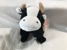 Ty Beanie Babies “Daisy” the Black & White Cow Plush 1994 w/ Canadian Tush Tags