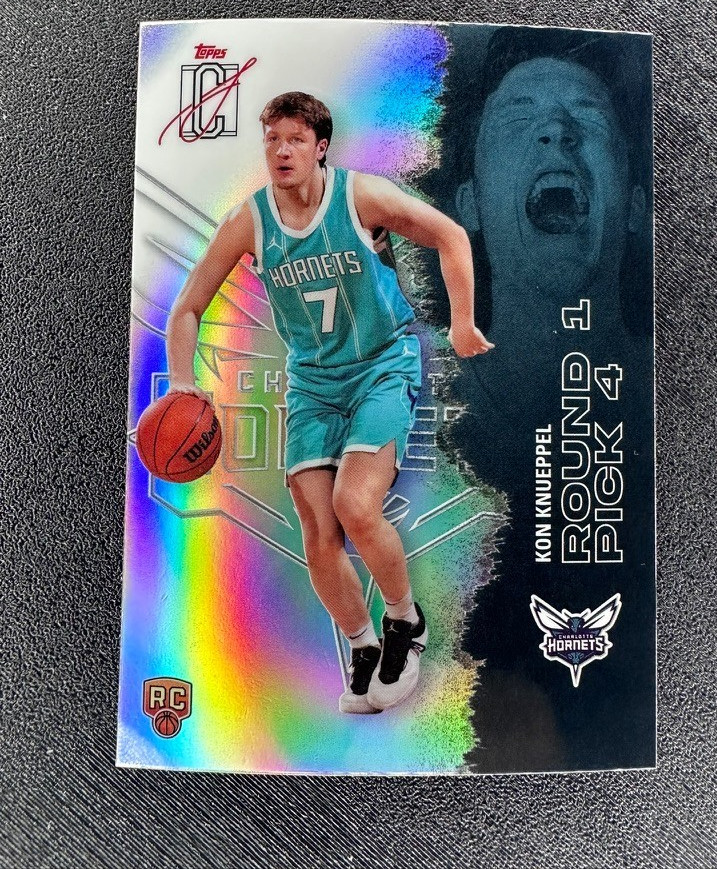 2025-26 Topps Signature Class Kon Knueppel Chrome Refractor #103 Rookie RC