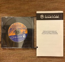 Starfox Adventures Disc  Precautions Booklet Gamecube- Tested