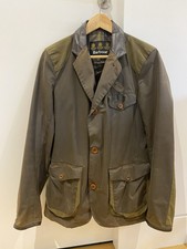 Barbour x To Ki To James Bond 007 'Skyfall' Limited Ed Sports Wax Jacket (S)