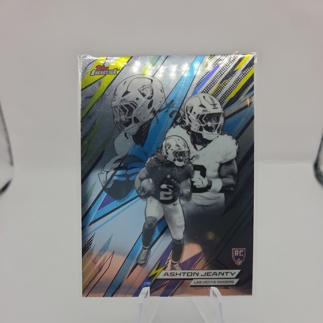 Topps 2025 Topps Finest Ashton Jeanty Raiders Power Kings Insert RC #PK-3