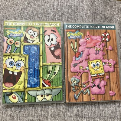 SpongeBob SquarePants: Complete Season DVD's (1 & 4) First