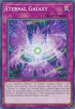 Yu-Gi-Oh TCG MP19-DE206 C Ewige Galaxie 2019 Gold Sarkophag Tin Mega Pack