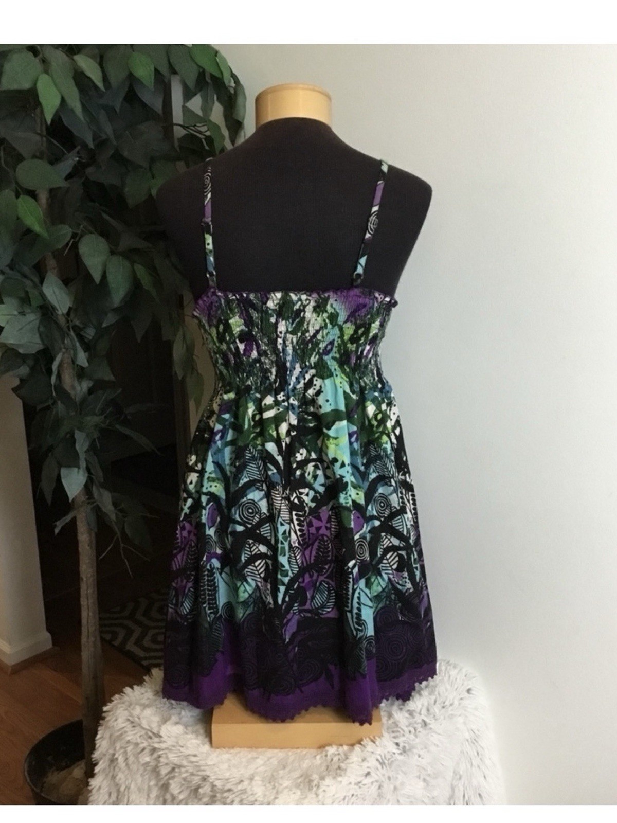 No Boundaries Juniors Size Large 11-13  U,to Color Sun Dress image 2