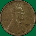1921 Lincoln Wheat Cent Choice Extremely Fine XF+ Coin #40975