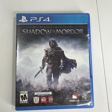 Middle Earth:Shadow of Mordor Sony PlayStation 4 PS4 Complete CIB Tested