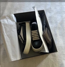 Rick Owens Lido DRKSHDW Vintage Low Black Milk