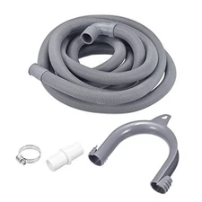  Washing Machine Drain Hose Extension Kits 13.12ft Gray for Automatic Washing 