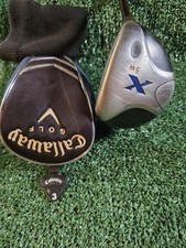 Callaway X 3 Wood  15   Fujikura Regular Flex Graphite  RH  w/ Headcover