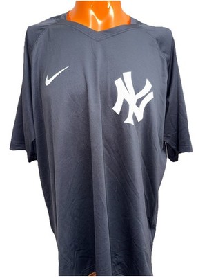 NWT NIKE DRI-fit MLK Yankees NKM9-4FA On Field Issue Pullover $80 MSRP Mens 2XL
