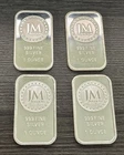 1 oz JM Silver Bullion Bars