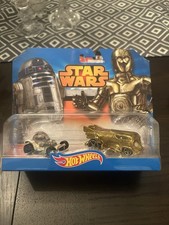 Star Wars Hot Wheels 2 pack R2-D2 & C-3PO VW Drag Bus (Look at desc)