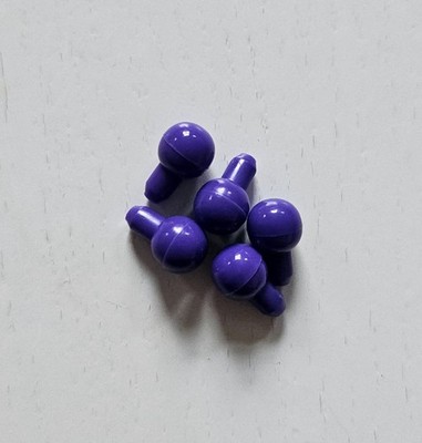 MASTERMIND Spiel von Parker Hasbro - ERSATZTEILE - lila Code Heringe - Menge 5 