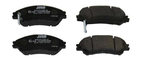 Bremsbelagsatz Scheibenbremse Jurid 573777J FüR Suzuki Schachtel Vitara LY SX4-image