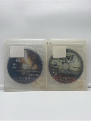 Ps3 Fallout 3 Game Of The Year Edition & The Last Of Us No Manuals Or Art