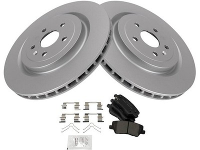 For 2016-2018 Cadillac CTS Brake Pad and Rotor Kit Rear 46745ZFYK 2017 V