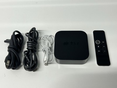 Apple TV Model A1842 - Black With Remote. Tested And Working