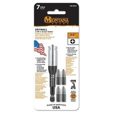 Montana Brand MB-03027 7 PC Drywall Screw Setter Set