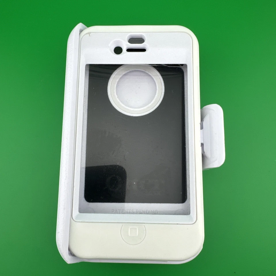 Funda Original BLANCA OtterBox Defender para Apple iPhone 4 y iPhone 4s con Funda Foto 3 de 4