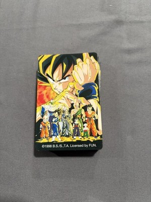 Vintage 1998 Dragon Ball Z Playing Cards - Complete 54 Set W