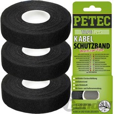 3x 10m PETEC KABELSCHUTZ BAND MULTITAPE ISOLI...