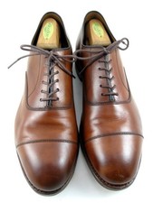 Allen Edmonds "PARK AVENUE" Cap-Toe Oxfords 9 EEE Chili Made in USA (874N)
