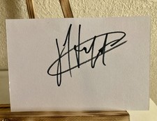 Josh Hokit Signed UFC 4x6 Index Card MMA