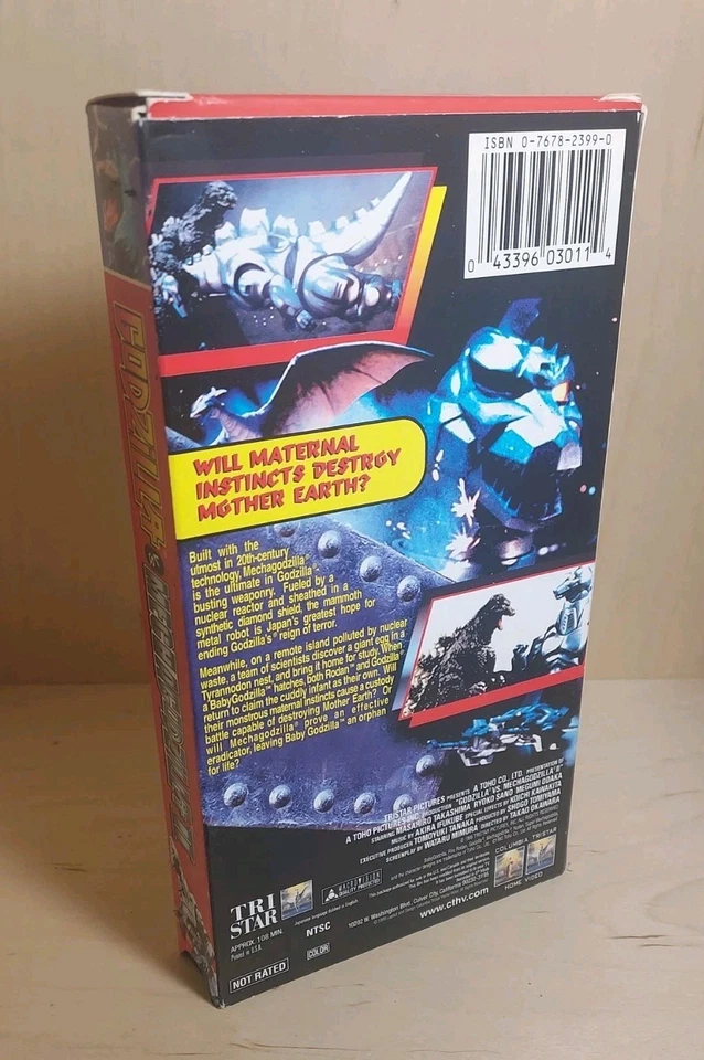 Godzilla Vs. Mechagodzilla II (VHS, 2000) - Image 2 of 4
