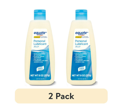 Equate Sexual & Personal Lubricant Jelly, 8 oz Bottle Pack of 2 | eBay