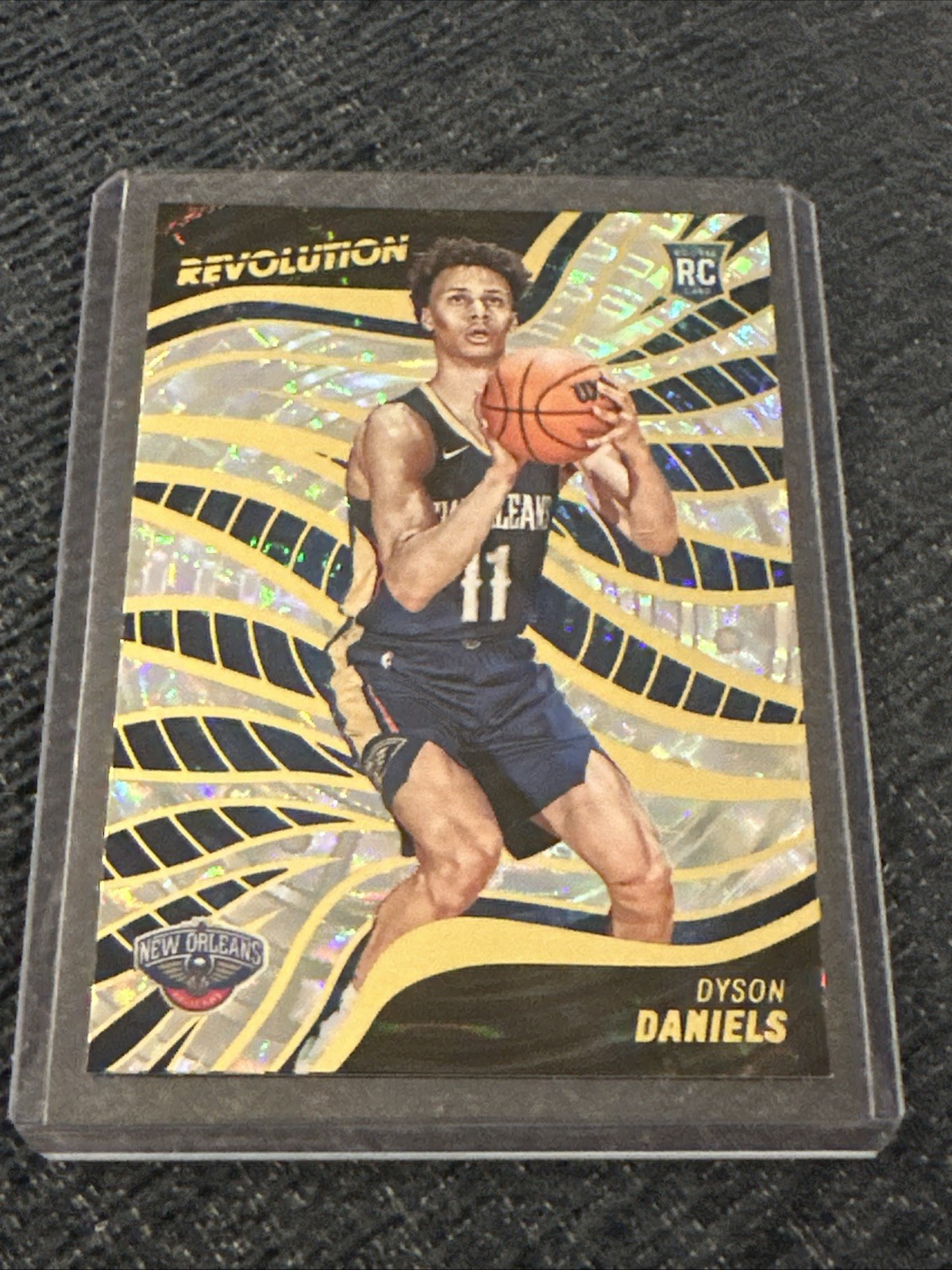 Dyson Daniels 2022-23 Revolution #123 Fractal Parallel RC New Orleans Pelicans