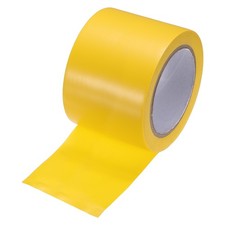 Vinyl Bodenklebeband 3,1" x 33m f&uuml;r Fitnessstudios Gelb