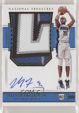 2018 Panini National Treasures Rookie Gold 2/10 Melvin Frazier Jr Patch Auto nd3