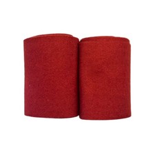 Medieval-SCA-LARP Reenactment Viking Wool Leg Wraps - RED COLOR p577
