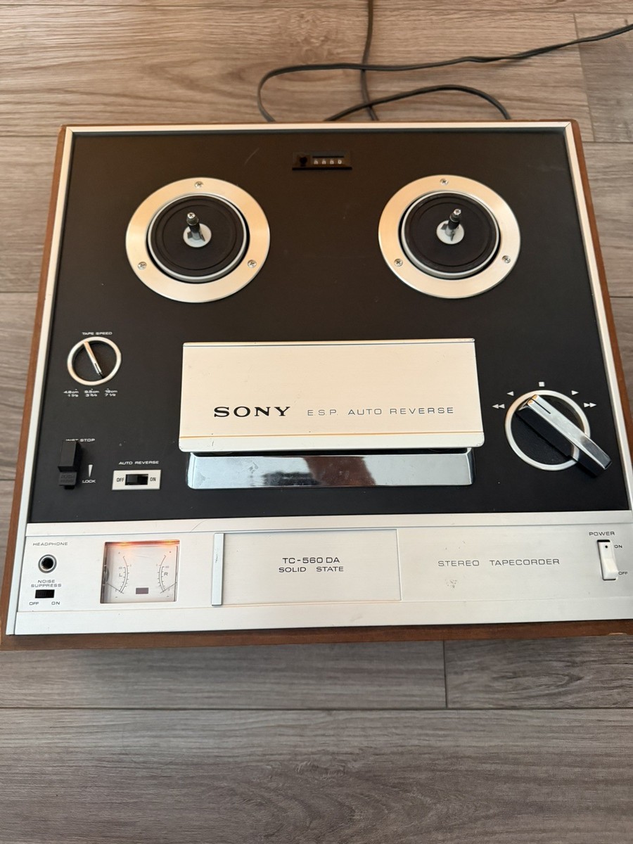 Sony TC-560DA Auto-Reverse Reel to Reel | eBay