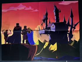 NES ENDINGS COMPENDIUM VOL. 2 1990 Poster Bookmark NINTENDO Castlevania 3 Power