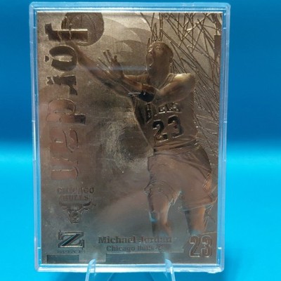23kt Gold Michael Jordan 1997 Skybox Z forge. (A1)