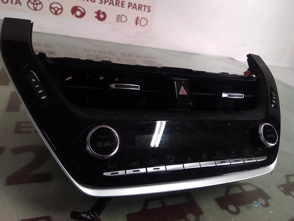 TOYOTA COROLLA HEATER/AC CONTROLS E210, DUAL ZONE CLIMATE CONTROL TYPE, W/ DUAL - image 2 of 3