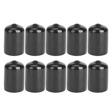 Vbest Life Snooker Cue Tip Cover, 10PCS Rubber Billiard Pool Cue Tip