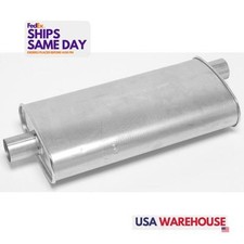 Dynomax Dyn17718 Oval 25 In Long Steel Muffler Universal Performance Racing Part