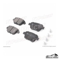 Bremsbelagsatz Hinten für Audi A1 A3 Cabrio Skoda Octavia II Kombi ab 10->