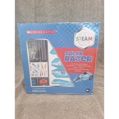 #ad #ad Scholastic Solar Racer STEAM Kit Sealed Build Your Own Car 8 Unplayed With $11.00