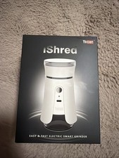White iShred Electric Herb + Coffee Grinder  ...