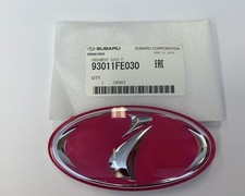 SUBARU 2002-2011 Impreza G11 STi Front Kühlergrill Emblem Pink Badge 4' x 2' ...