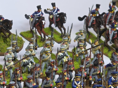 28mm Prussian Napoleonic Army. Well Painted. Metal And Plastic. Perry Miniatures - Picture 20 of 21
