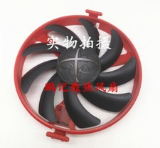 1 pcs XFX RX470 478 480 570 580 Black Wolf Evolution Edition graphics card fan