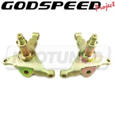Godspeed Massive Angle Steering Knuckle Kit Zinc Plated For 240sx S13 S14 89-98