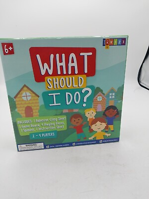 #ad What Should I Do? Social Emotional Learning Board Game 2 4 Players Ages 6 $4.95