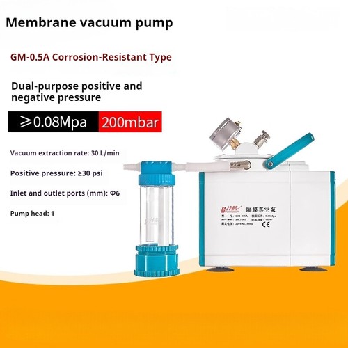 GM-1.0A Diaphragm Vacuum Pump Laboratory Air Extraction and Filtration Pumps - Picture 5 of 16