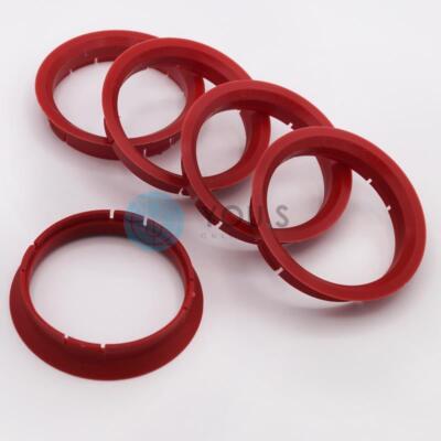 Anello di centraggio ruote in lega esterno 63,3mm interno 58,1mm Kit 4 pz